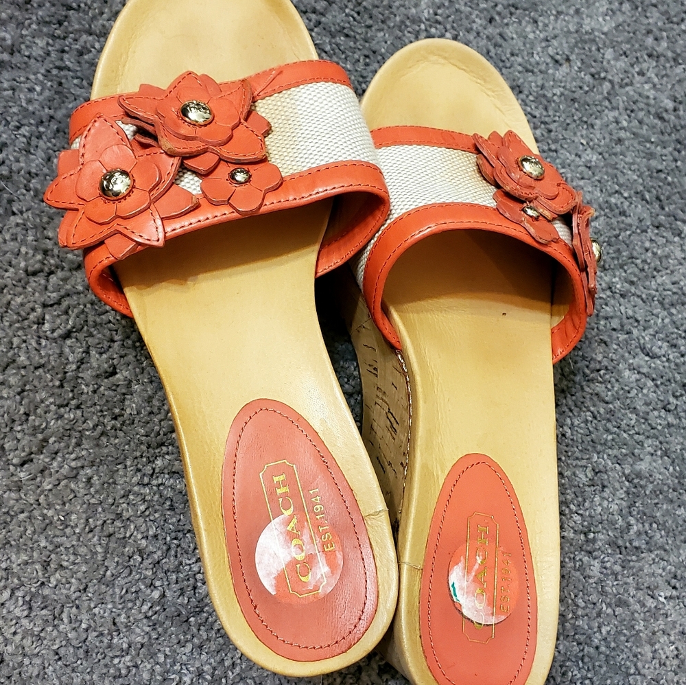 Size 6 Coach heels